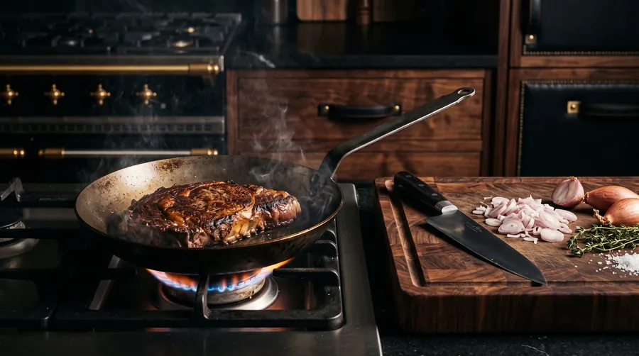 One Knife, One Pan, One Board